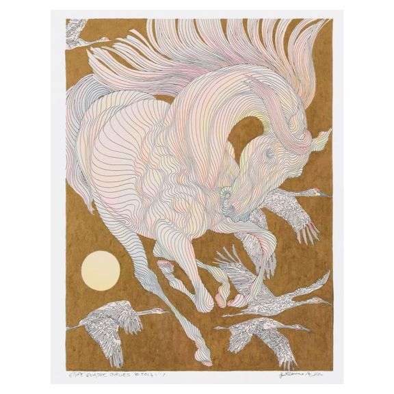 Etude Quatre Grues by Azoulay