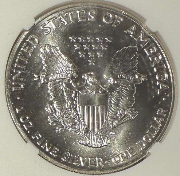 2016 Silver Eagle Early Production NGC MS 69