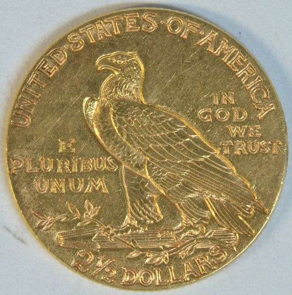 Flashy BU 1928 US $2.50 Indian Gold Piece