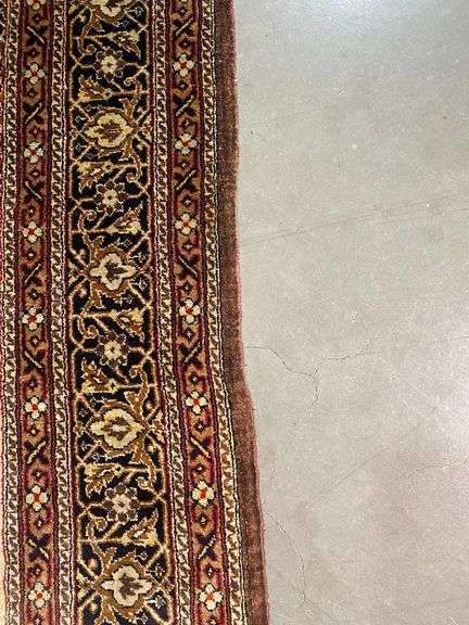 Authentic Fine Silk Qum Rug 3.5x5.4
