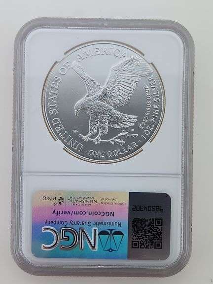 2024 (W) American Silver Eagle - NGC MS70