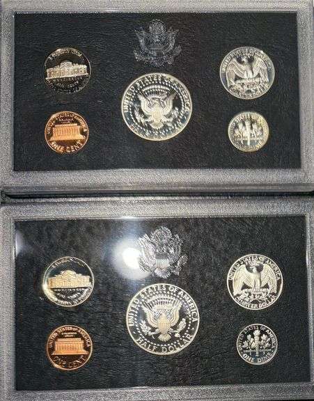 1992 & 1993 Silver US Proof Sets