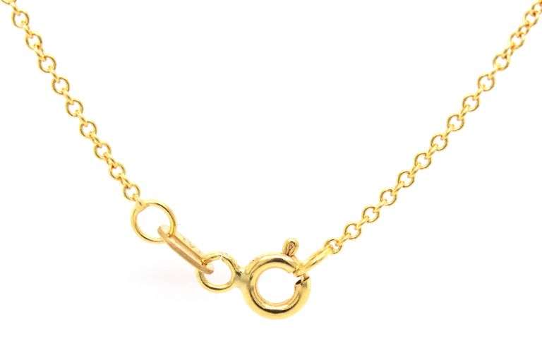 16kt Yellow gold Lemon quartz fancy cut pendant on chain