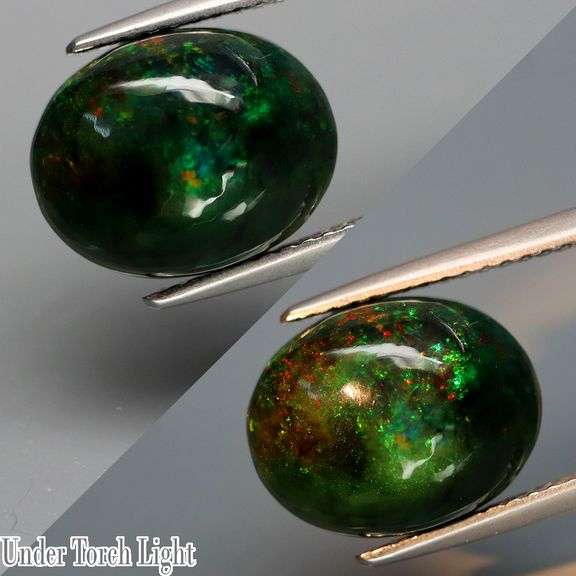 Glistening! 2.88ct Welo Black Opal -UNTREATED!!!