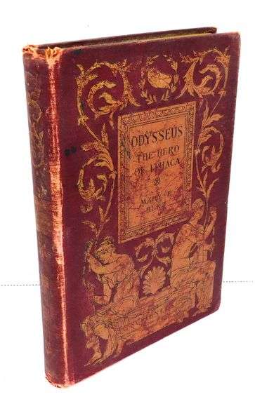 1898 Odysseus, The Hero of Ithaca Antique Book