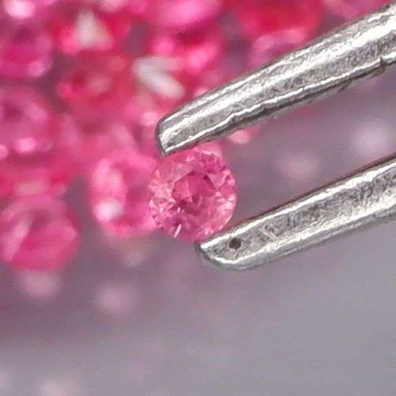 Fiery 2.01ct vibrant pink Sapphire set -Heated only!
