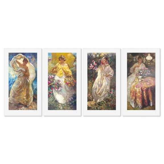 Four Seasons (4 Piece Suite) by Royo,
