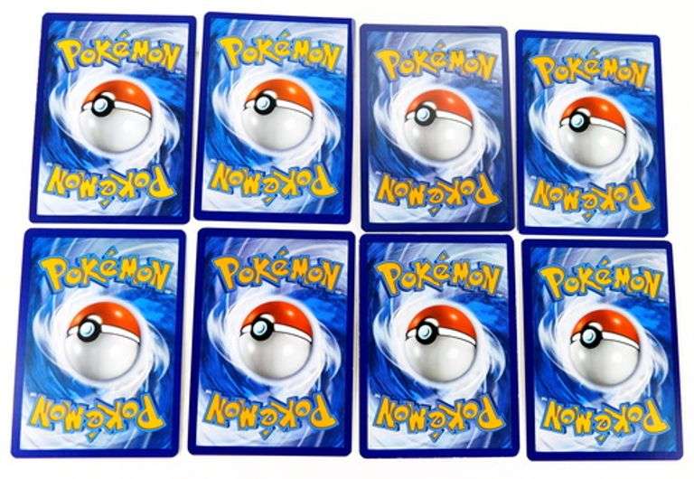 8 Pokémon Hologram Trade Cards