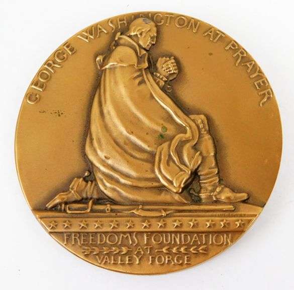 Vintage Grand Lodge of Pennsylvania Bronze Masonic Medallion