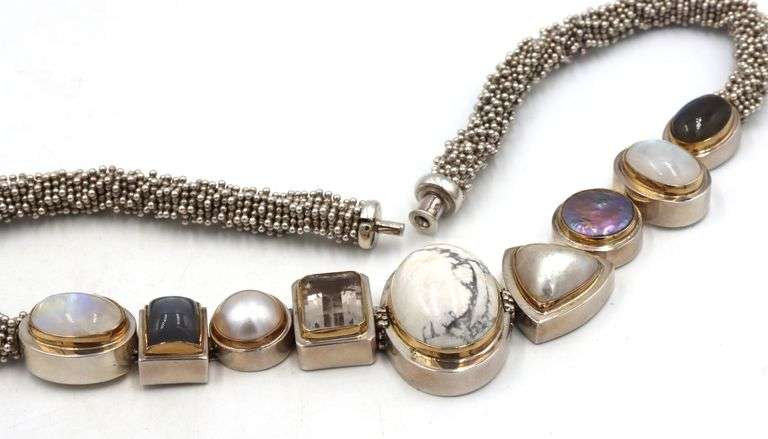 Group lot of Vintage 925 sterling silver Michael Dawkins Jewelry