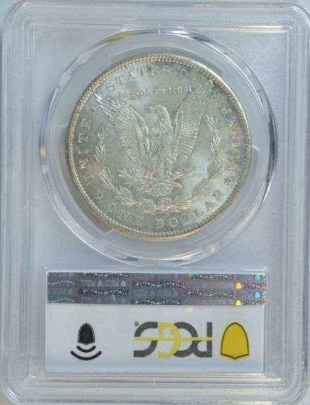Solid Gem BU 1901-O Morgan Silver Dollar. PCGS MS65
