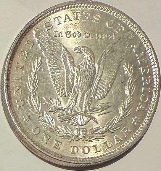 1889 BU Raw Frosty White Morgan Dollar