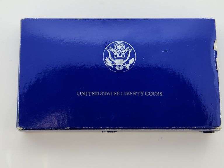 1986-S Set Statue of Liberty, 2 Coins PR