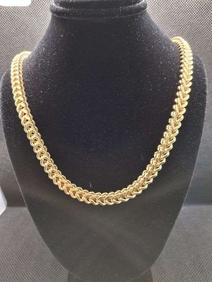 14K YELLOW GOLD FANCO LINK CHAIN