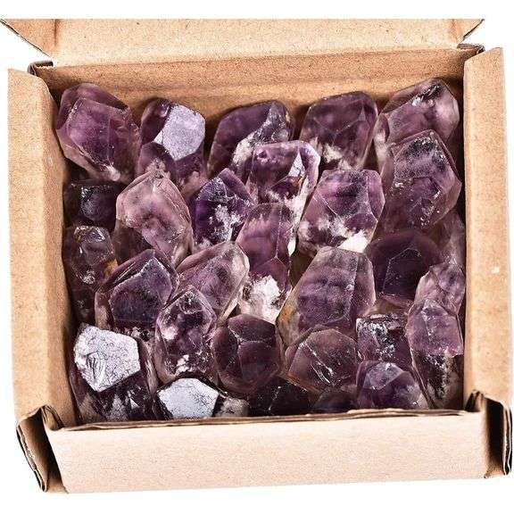Bulk Natural Amethyst Rough Crystals