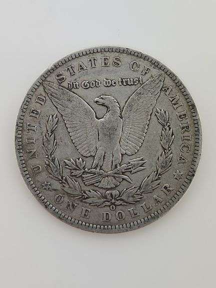 1890 O Morgan Silver Dollar, Circulated