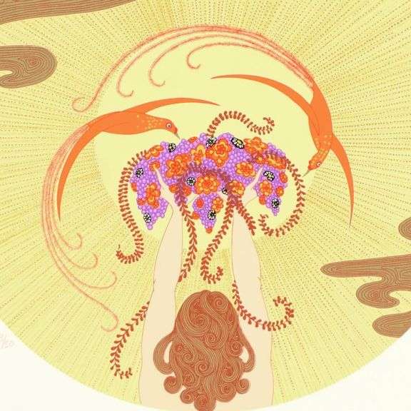 Noon by Erte (1892-1990)