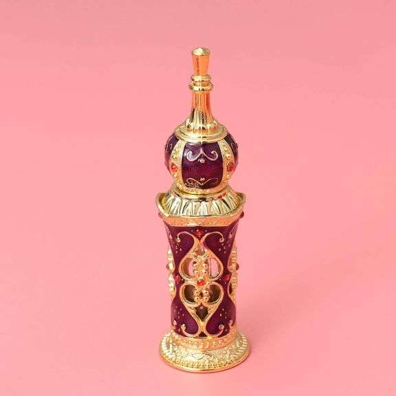 Vintage-Style Crystal Perfume Bottle Refillable