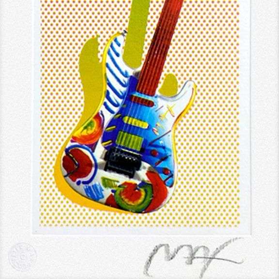 Rock-N-Roll Guitar I by Peter Max