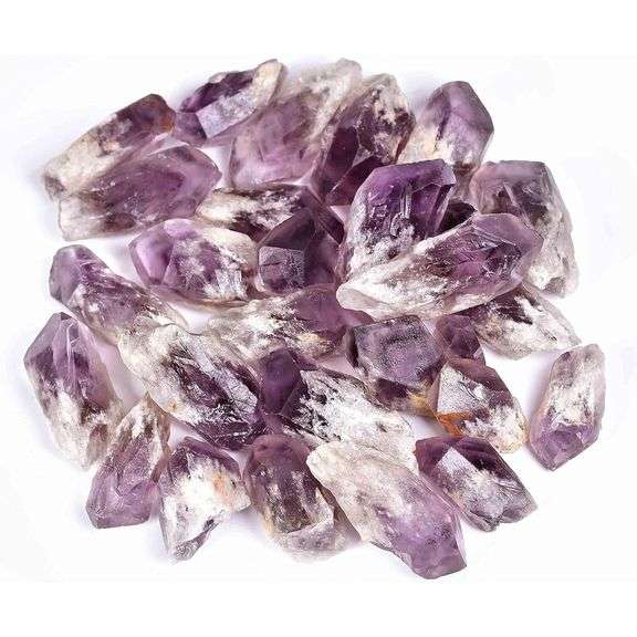 Bulk Natural Amethyst Rough Crystals
