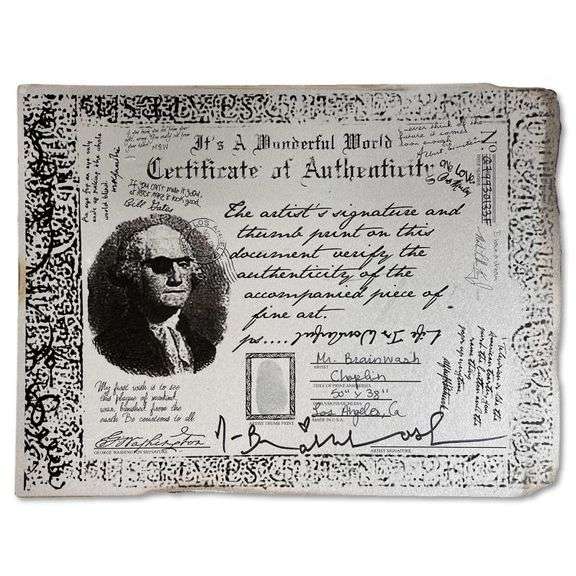 Chaplin by Mr Brainwash