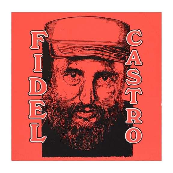 Fidel Castro by Steve Kaufman (1960-2010)