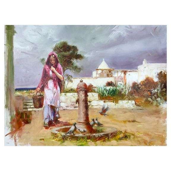 The Fountain of Life by Pino (1939-2010)