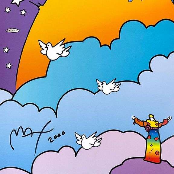 Beginning of a New Age by Peter Max