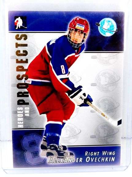 Alexander Ovechkin Heroes & Prospects 2004 Hockey Card