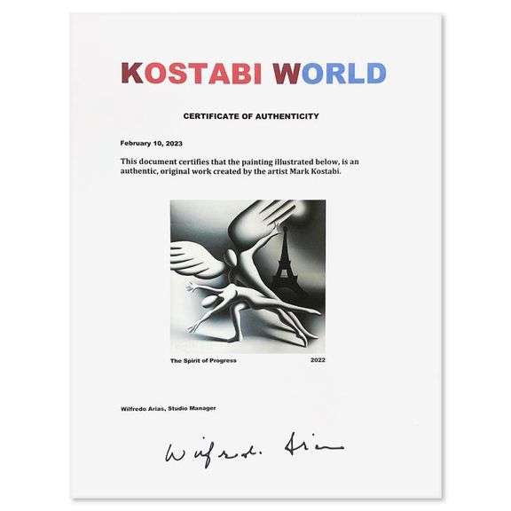 The Spirit by Kostabi