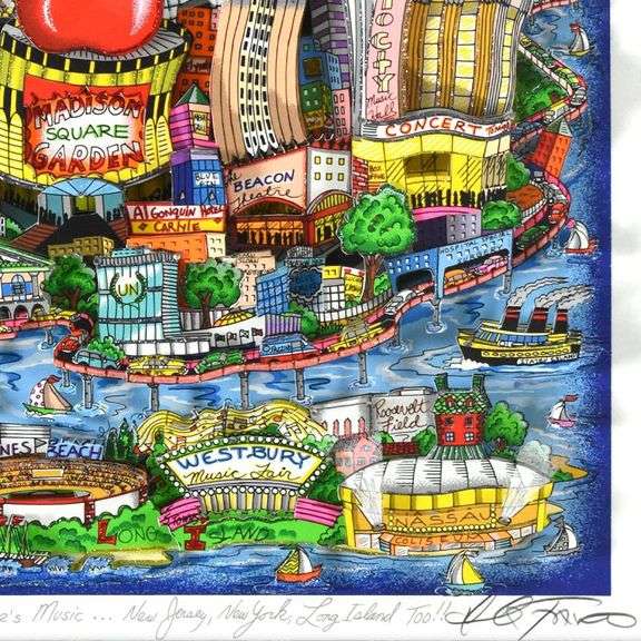 There's Music by Fazzino, Charles