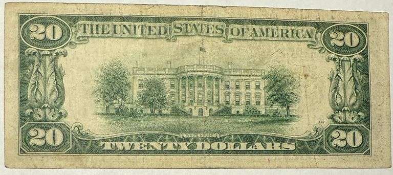 $20 1934C NY Star Fed Reserve Note
