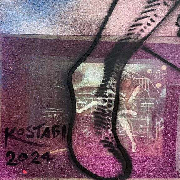 The Nourishment of Inner Harmony - New York by Kostabi