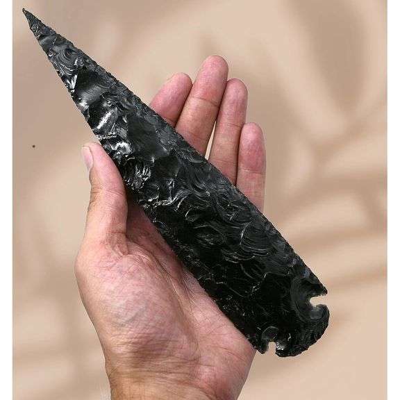 Handmade Natural Obsidian Arrowhead