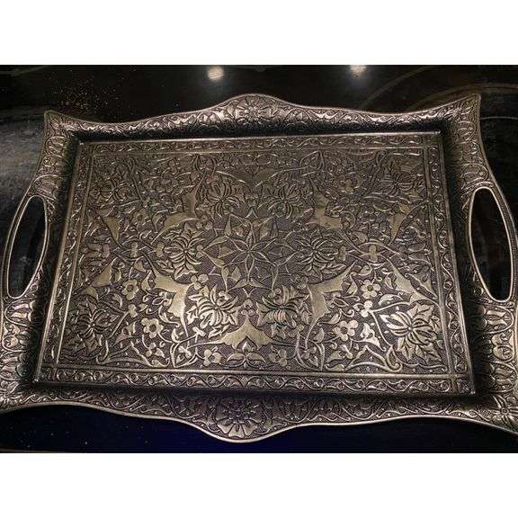 Turkish Zamak Serving Tray