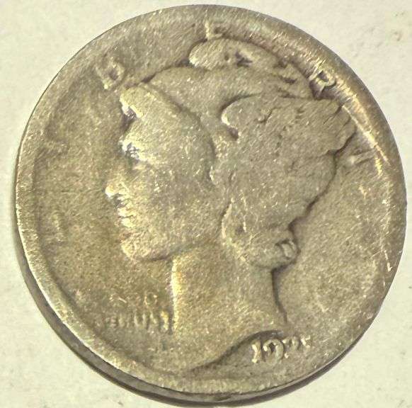 1921 Mercury Dime