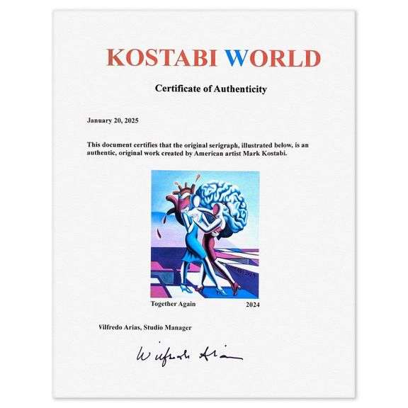 Together Aagin by Kostabi