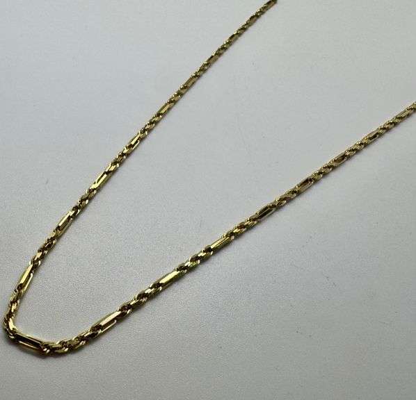 14K Yellow Gold Rope Chain