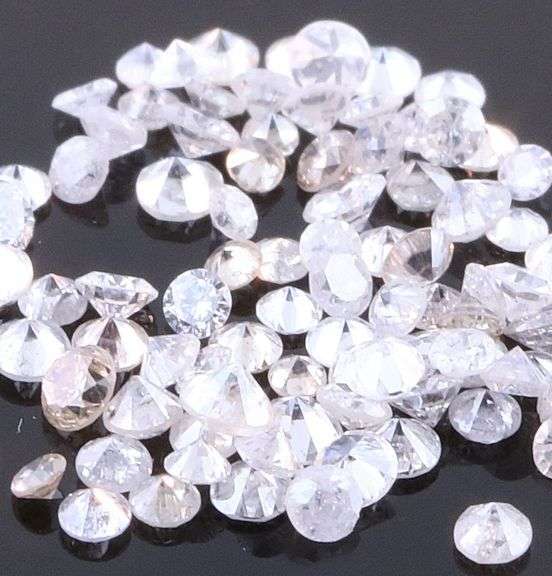 High fire 1.42ct set of REAL round brilliant Diamonds!