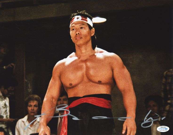 Bolo Yeung Autographed 11x14 Bloodsport Movie Poster Exact Photo Proof ACOA