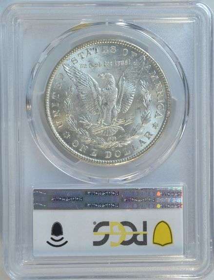 Blazing-white solid Gem BU 1901-O Morgan Silver Dollar. PCGS MS65