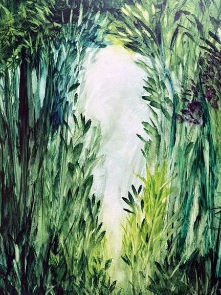 Father of Abstract Romanticism, Kamran Khavarani" Original hand signed and numered AP Giclee on Canv