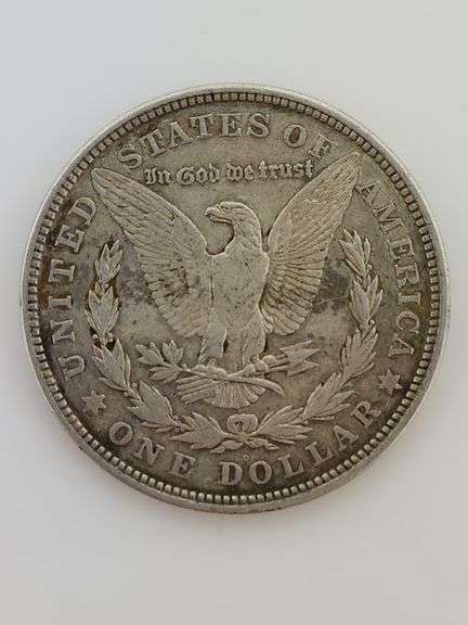 1921 D Morgan Silver Dollar, Cleaned