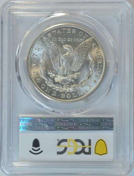 Blazing white solid Gem BU 1899-O Morgan Silver Dollar. PCGS MS65