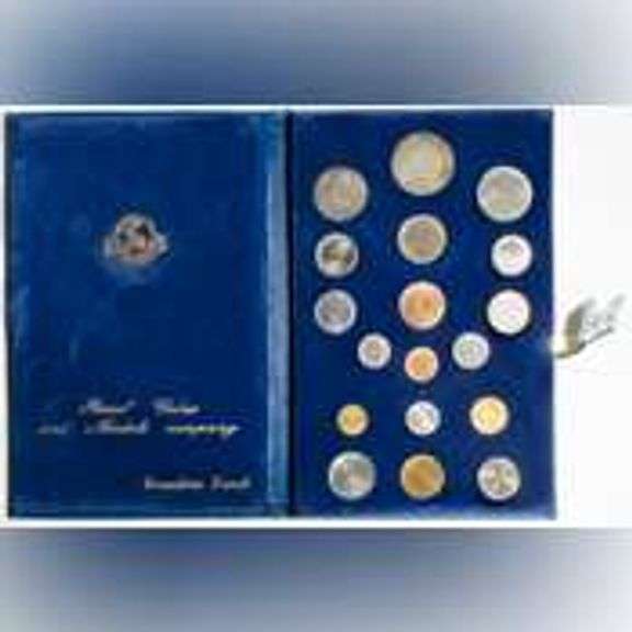 Set of 18 Unc Israel Trade Coins 1949-1963