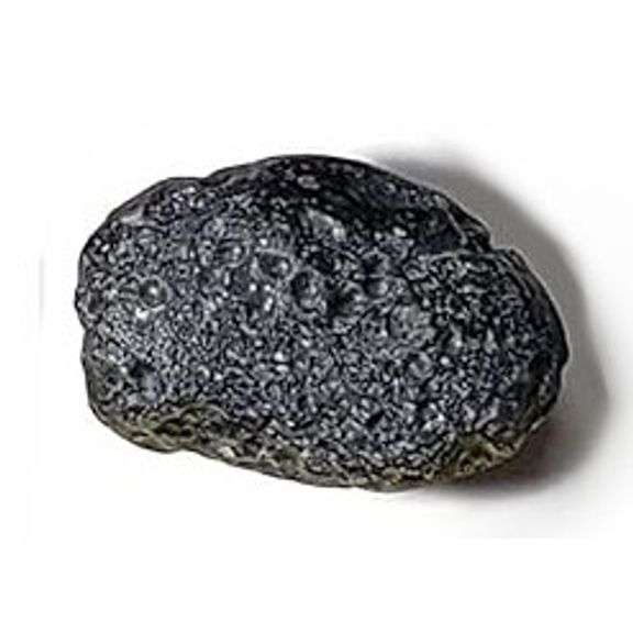 Rare Black Tibetan Tektite Meteorite Natural Raw Specimen