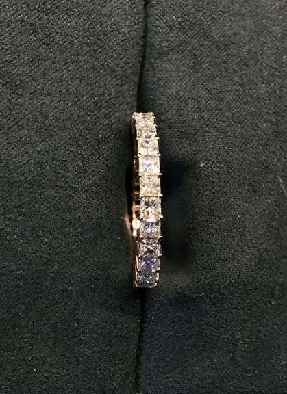 MEN’S 14K ROSE GOLD NATURAL DIAMOND WEDDING BAND
