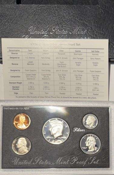1995 Silver US Proof Set