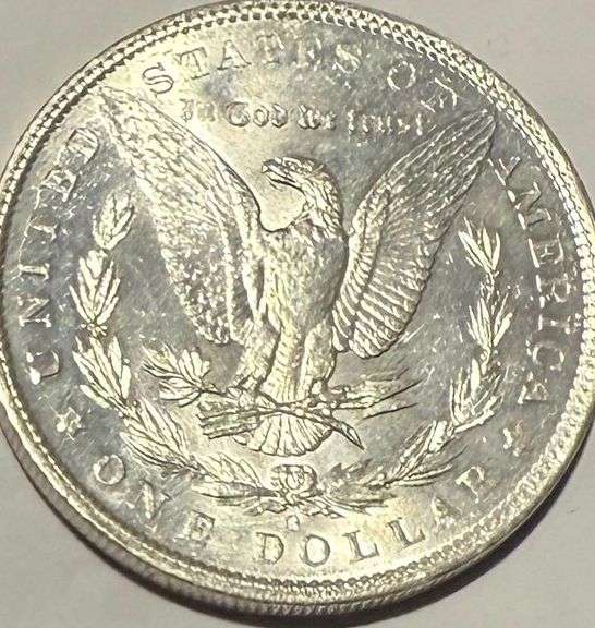 1904 O  BU Raw Frosty White Morgan Dollar.