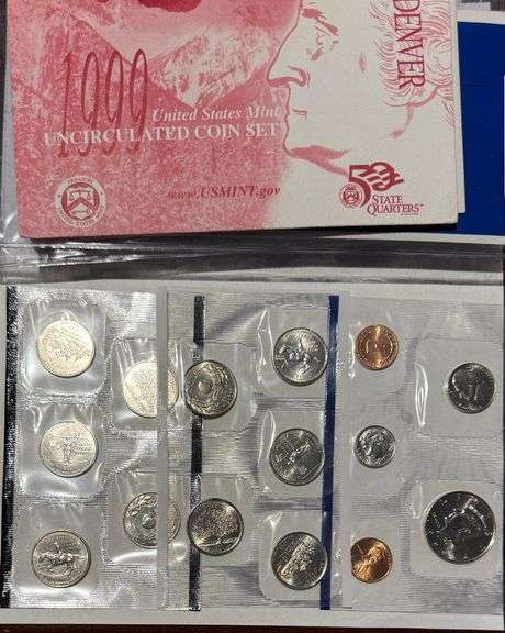 1999 2001-2003 US Mint Sets